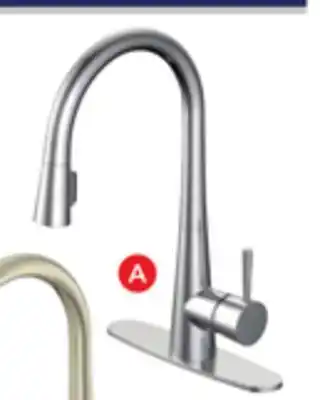 Lowe's Allen + roth yeva pull-down kitchen faucets, chrome finish offer