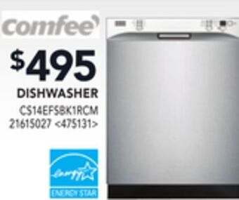 Lowe's Comfee dishwasher offer