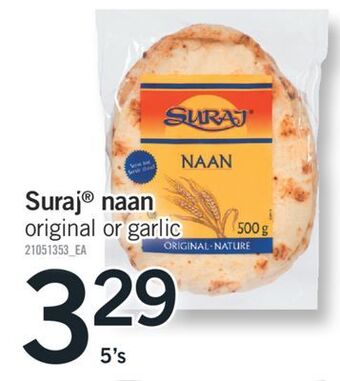 Fortinos Suraj® naan, 5's offer