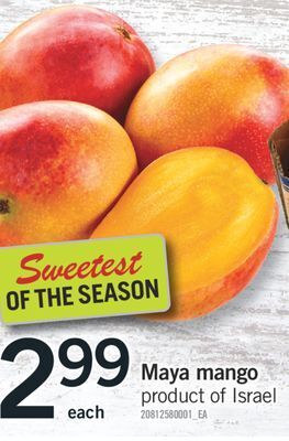 Fortinos Maya mango offer
