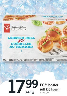 Fortinos Pc® lobster roll kit, 440 g offer