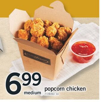 Fortinos Popcorn chicken offer