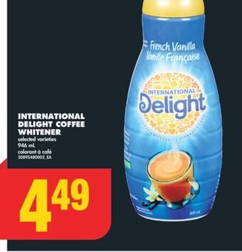 No Frills International delight coffee whitener, 946 ml offer
