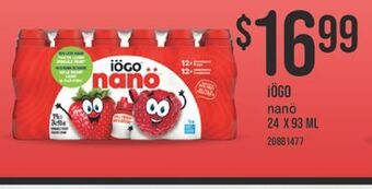 Fortinos Iögo nanö, 24 x 93 ml offer