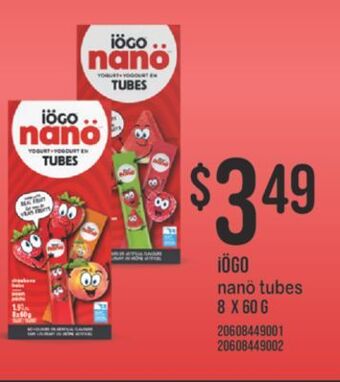 Fortinos Iögo nanö tubes, 8 x 60 g offer