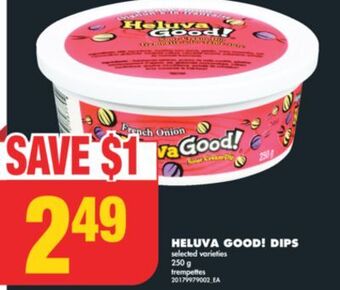 No Frills Heluva good! dips, 250 g offer