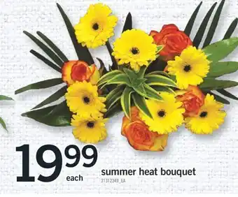 Fortinos Summer heat bouquet offer