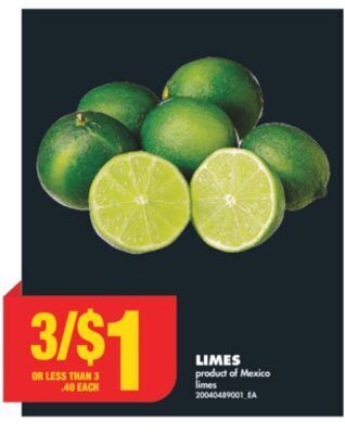 No Frills Limes offer
