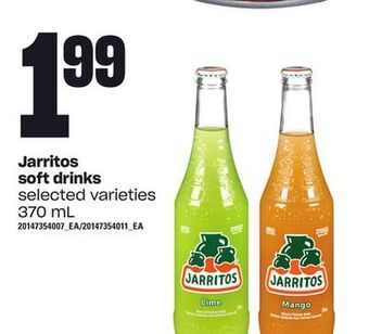 Loblaws Jarritos soft drinks, 370 ml offer