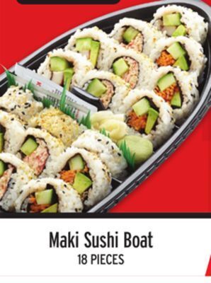 Metro Maki sushi boat offer