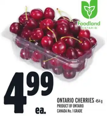 Metro Ontario cherries offer