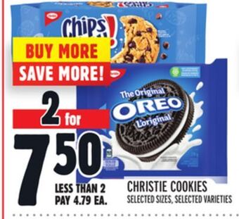 Metro Christie cookies offer