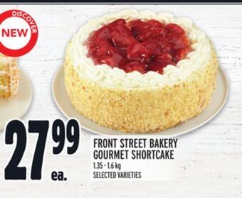 Metro Front street bakery gourmet shortcake offer
