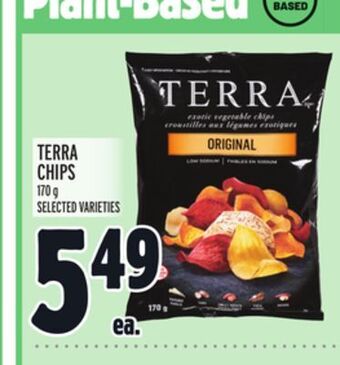 Metro Terra chips offer