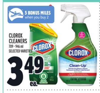 Metro Clorox cleaners offer