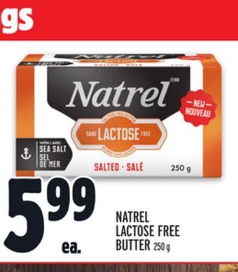 Metro Natrel lactose free butter offer