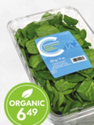 Sobeys Baby spinach or spring mix offer