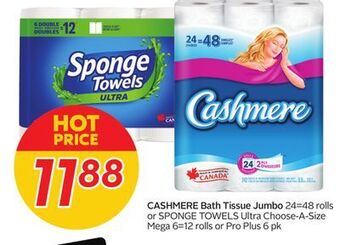 Sobeys Bath tissue jumbo offer
