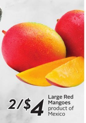 Sobeys Large red mangoes offer