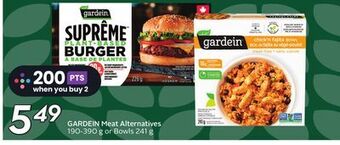 Sobeys Meat alternatives offer