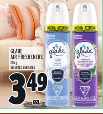 Metro Glade air fresheners offer