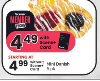 Sobeys Mini danish offer