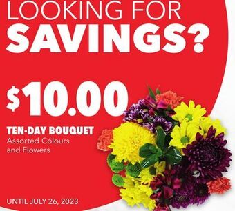 Metro Ten-day bouquet offer