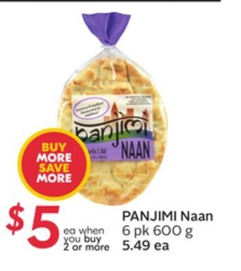 Sobeys Naan offer