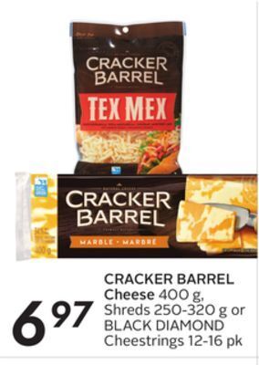 Sobeys Cracker barrel cheese offer