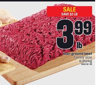 Loblaws Lean ground beef offer