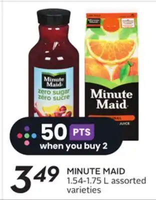 Sobeys Minute maid offer