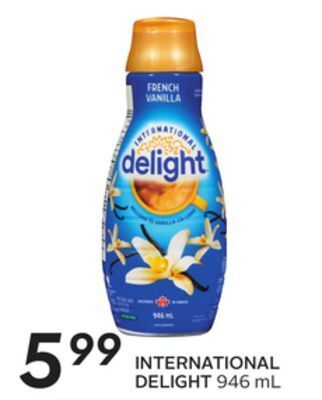 Sobeys International delight offer
