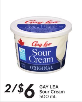 Sobeys Sour cream offer