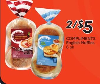 Sobeys English muffins offer