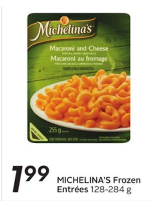 Sobeys Frozen entrées offer
