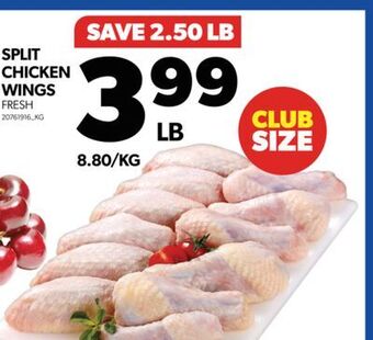 Real Canadian Superstore Split chicken wings offer