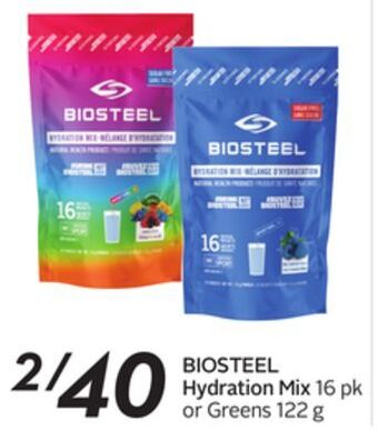 Sobeys Hydration mix offer