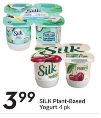 Sobeys Plant-based yogurt offer
