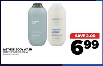 Real Canadian Superstore Method body wash, 532 ml offer