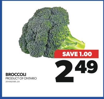 Real Canadian Superstore Broccoli offer