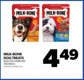 Real Canadian Superstore Milk-bone dog treats, 750-900 g offer