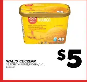Real Canadian Superstore Wall's ice cream, 1.41 l offer