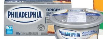 Real Canadian Superstore Philadelphia cream cheese product, 227-280 g or dips, 227 g offer