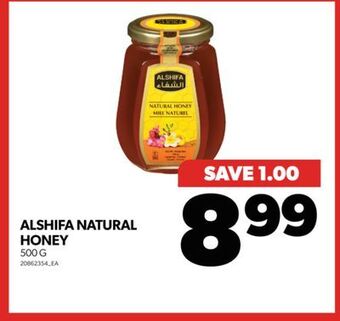 Real Canadian Superstore Alshifa natural honey, 500 g offer