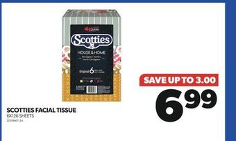 Real Canadian Superstore Scotties facial tissue, 6x126 sheets offer