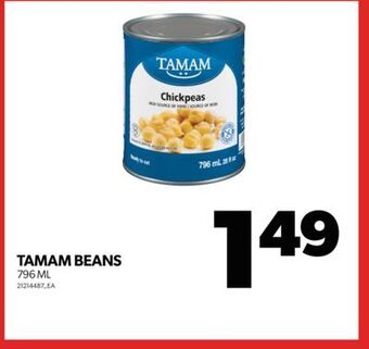 Real Canadian Superstore Tamam beans, 796 ml offer