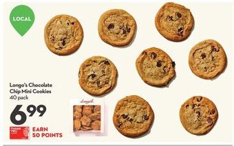 Longo's Longo's chocolate chip mini cookies offer
