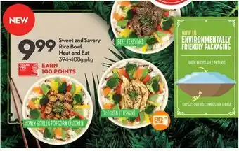 Longo's Sweet and savory rice bowl offer