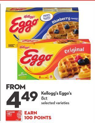 Longo's Kellogg's eggo's offer
