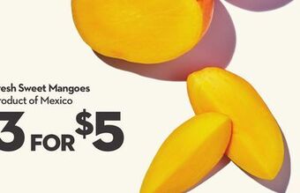 Longo's Fresh sweet mangoes offer